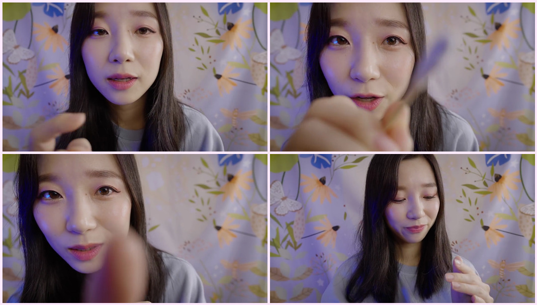 ASMR 追踪和触摸你的脸 Latte ASMR视频