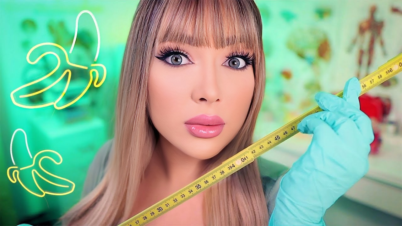 ASMR Flirty Doctor 为您测量黑幕业务（耳朵清洁、听力测试、医疗角色扮演）