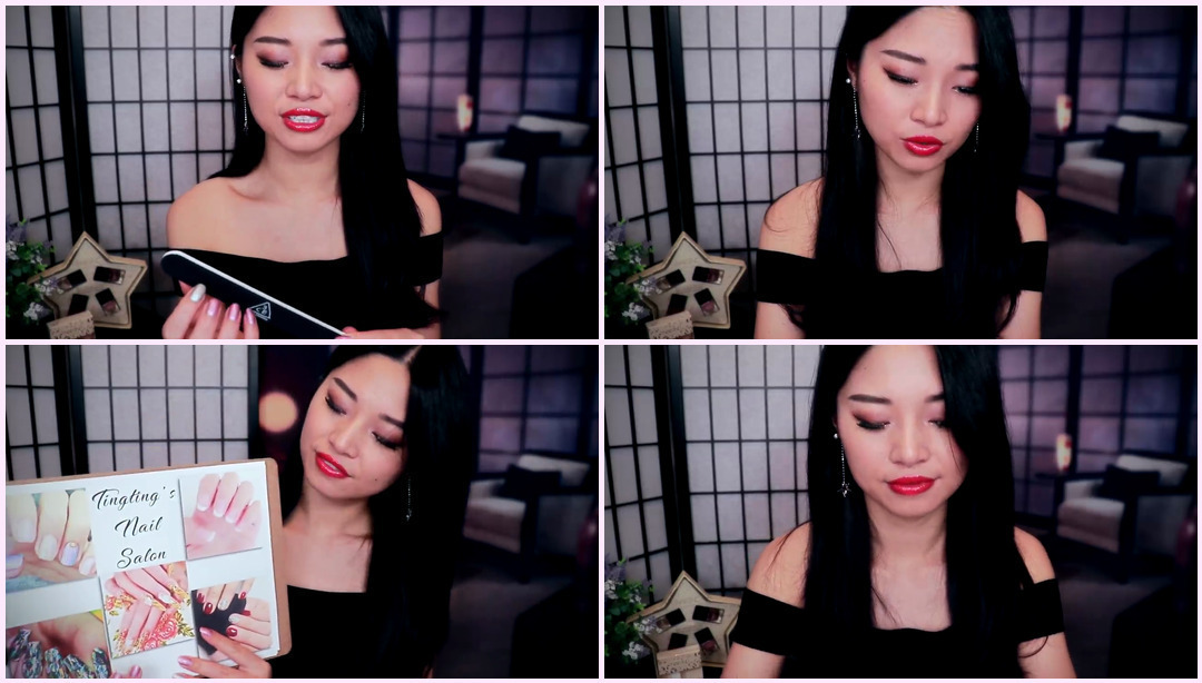 [ASMR] 美甲沙龙角色扮演（软语） Tingting ASMR视频