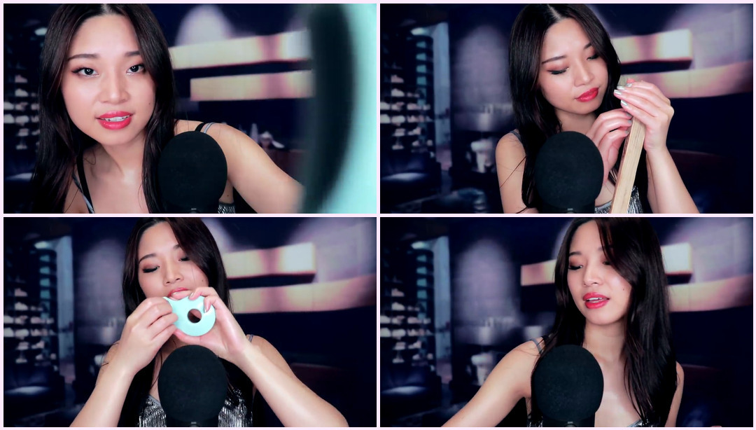 [ASMR] 夏夜睡眠护理 Tingting ASMR视频