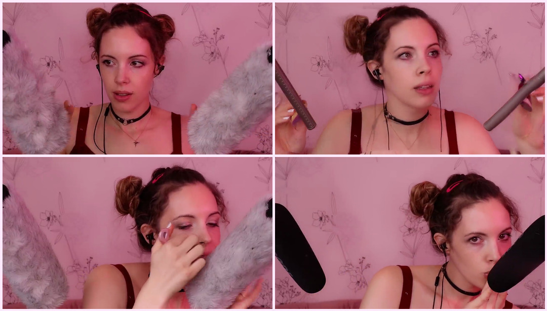 这个 ASMR 有 99.9 % 的睡眠机会 - 亲吻、麦克风抓挠、嘴巴的声音 Rapunzel ASMR视频