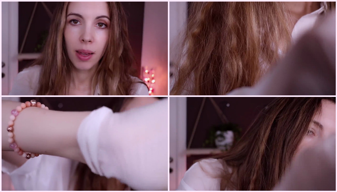 ASMR 睡眠医生 - 洗耳、刷脸、镊子、抚摸、刷毛 Rapunzel ASMR视频