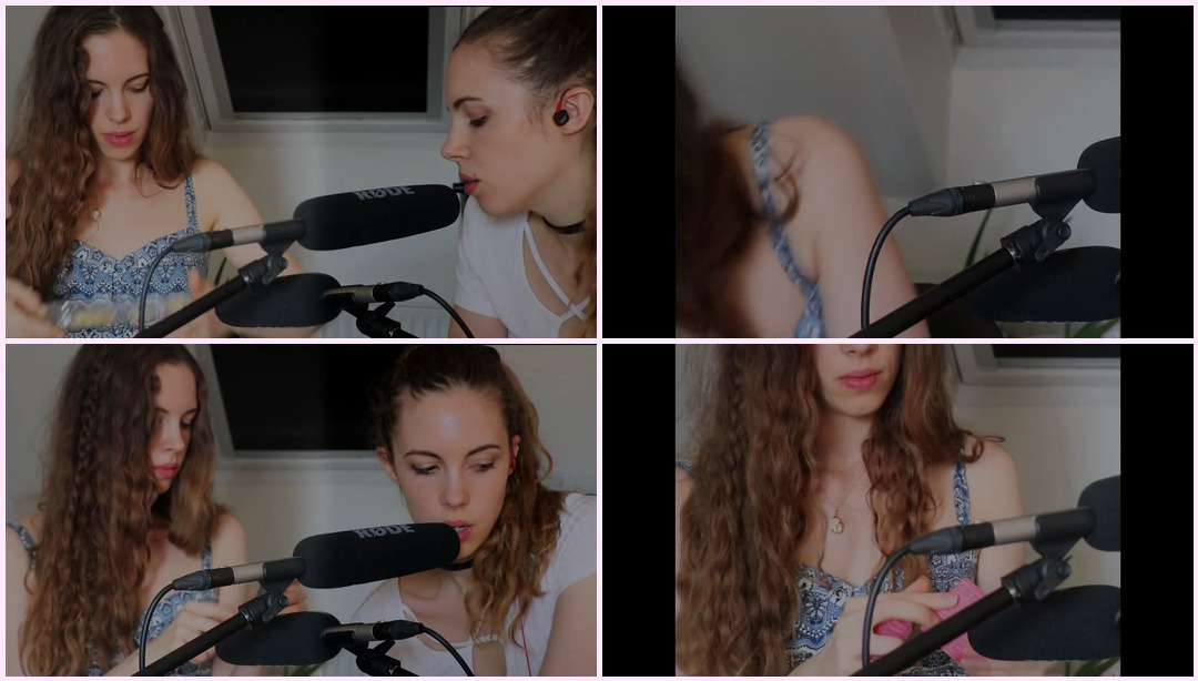 Twin ASMR Tingle Battle - 声音分类和触发词 双胞胎Asmr ASMR视频