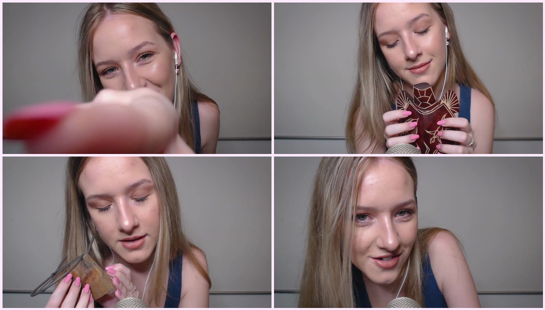 ASMR 木制音响组合 |轻敲木制物体 Diddly ASMR视频