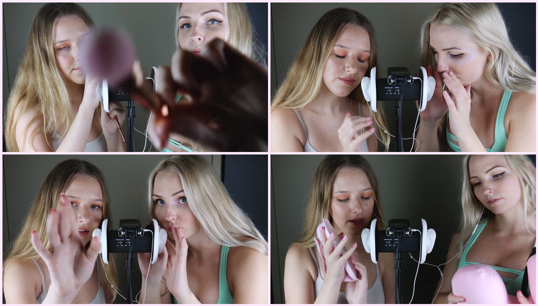 来自两位 ASMR 专家的 ASMR 耳朵注意 双胞胎Asmr ASMR视频