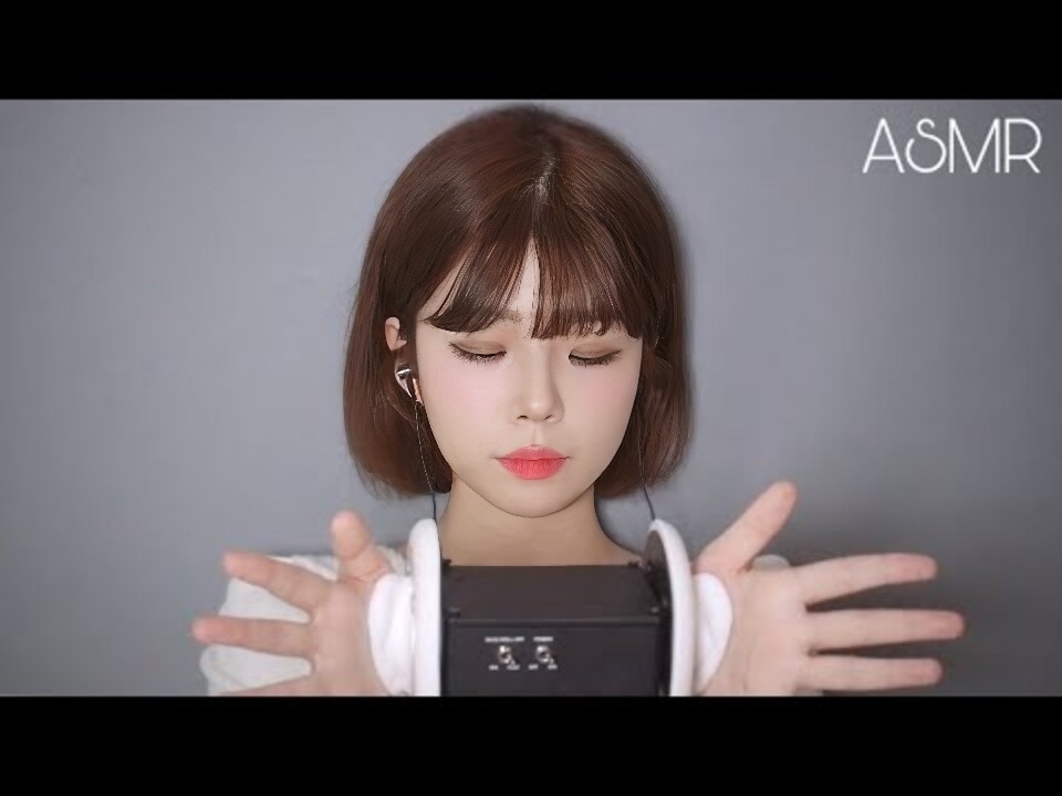 [ASMR] 拔罐麦克风触摸3DIONOTALKING TINGLE [1HOUR ASMR]