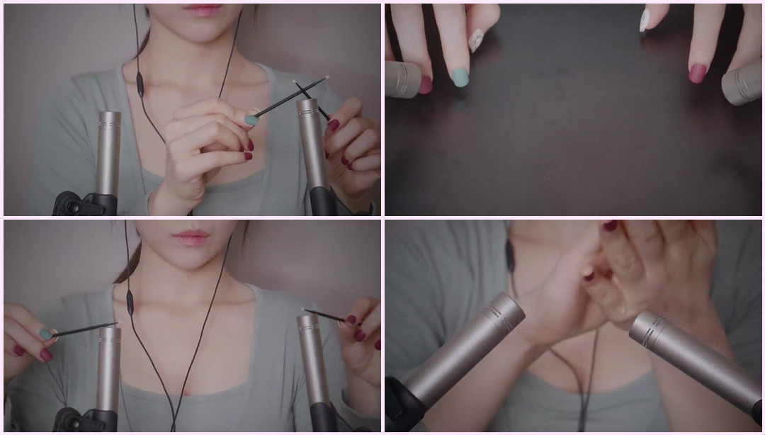 ASMR , 1 / 不说话 妍珠 ASMR视频