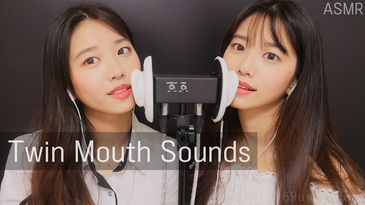 隐藏的双胞胎和嘴巴的声音（Twin Mouth sounds）[No Talking ASMR] 睡眠感应，蜂蜜蜂蜜，asmr suna，失眠，失眠，