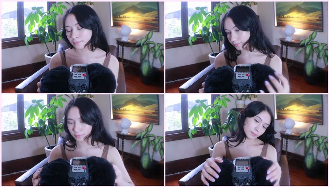 ASMR |舒缓蓬松的耳朵触感~ Sabrin ASMR视频