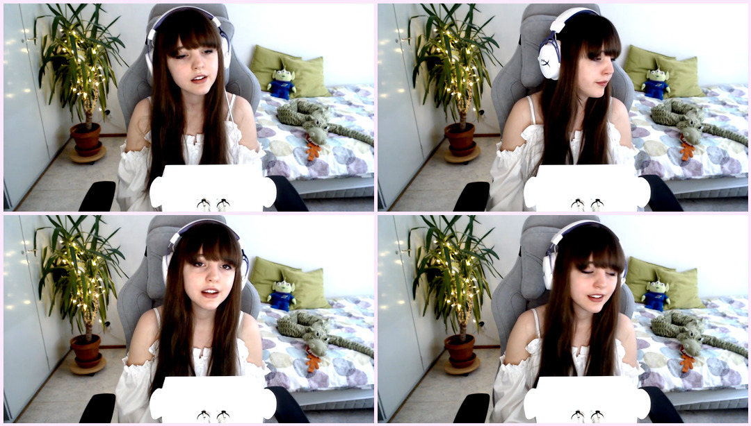 ASMR - 哼着歌让你入睡 gril ASMR视频