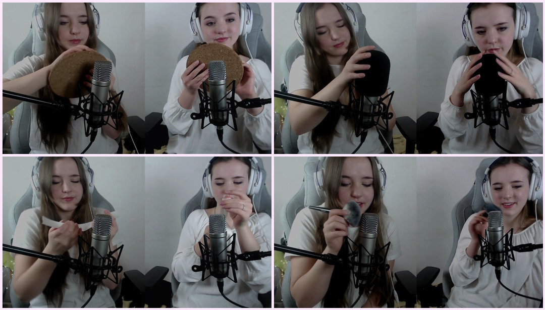 ASMR - Twins 帮助您以超级放松的 asmr 入睡 gril ASMR视频