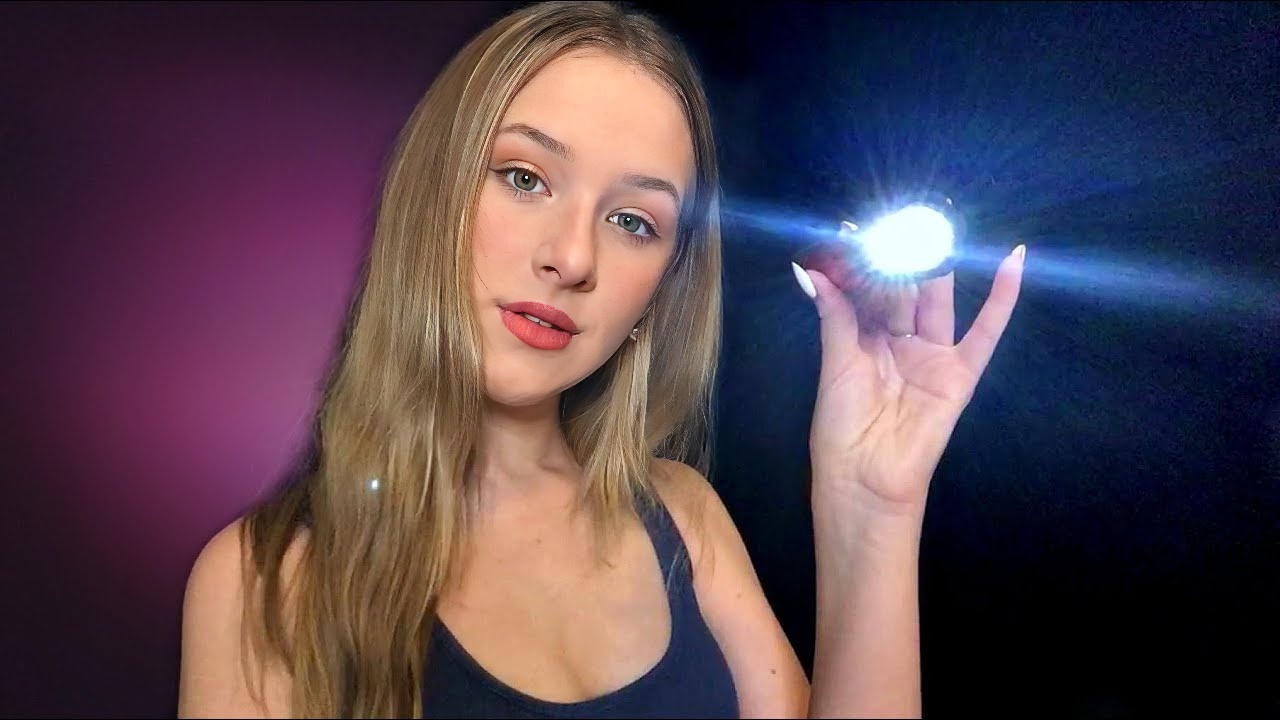 ASMR 手电筒眼部检查