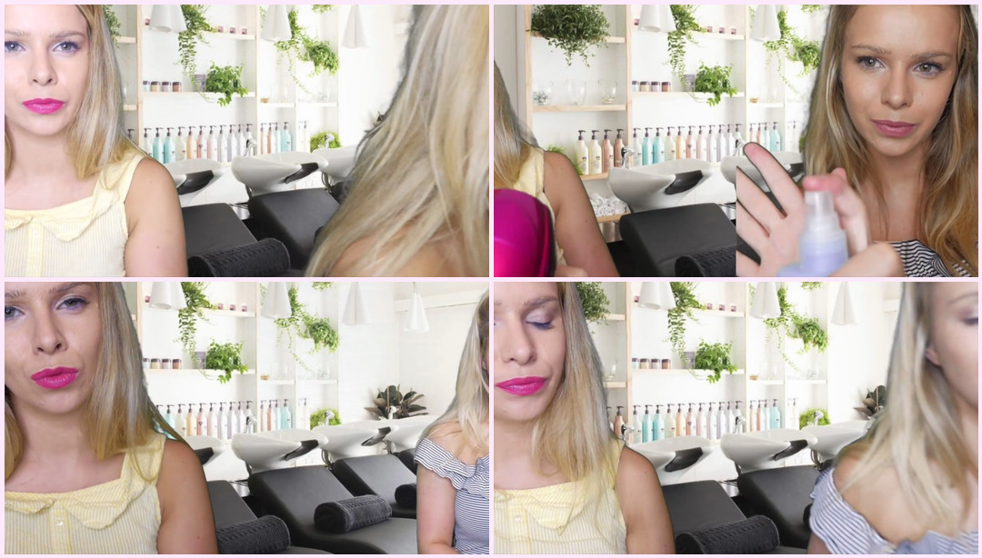 ASMR 放松美发沙龙角色扮演️双重麻烦️ 双胞胎Asmr ASMR视频