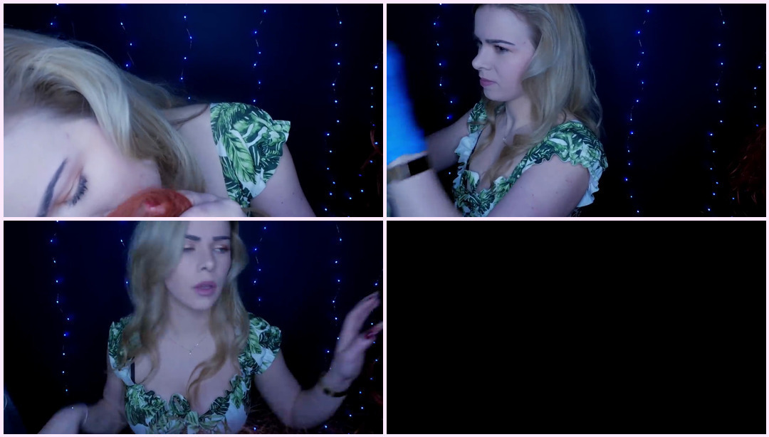 ASMR 超快速和原始头部按摩（3 个麦克风、3 个假发、MEGA Tingles） Cosplay ASMR视频