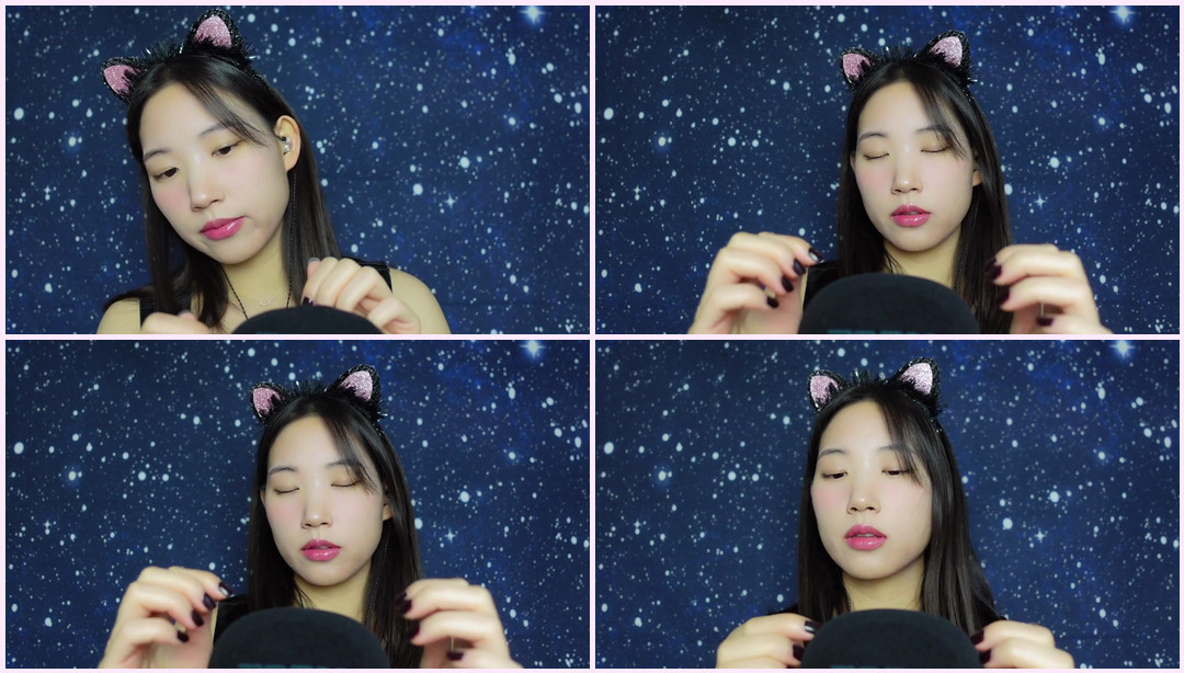 [ASMR] Mic Sc​​ratching (No Talking) 猫耳娘Asmr ASMR视频