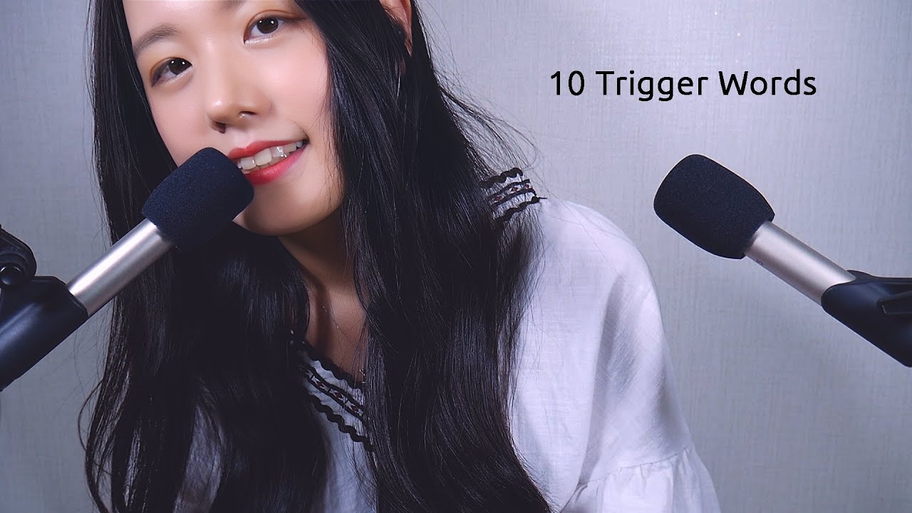 ASMR 耳语 10 个触发词（以 'T' 开头）|耳语英语“tingle, tickle, taping..”