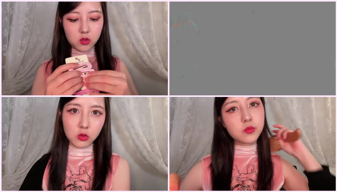 ASMR 学校里的人气女孩在派对结束后做你的夜间护肤！反相 Noah ASMR视频