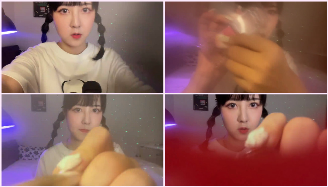 ASMR 在 1 分钟内完成你的化妆（现实、快速和积极） 双马尾Asmr ASMR视频