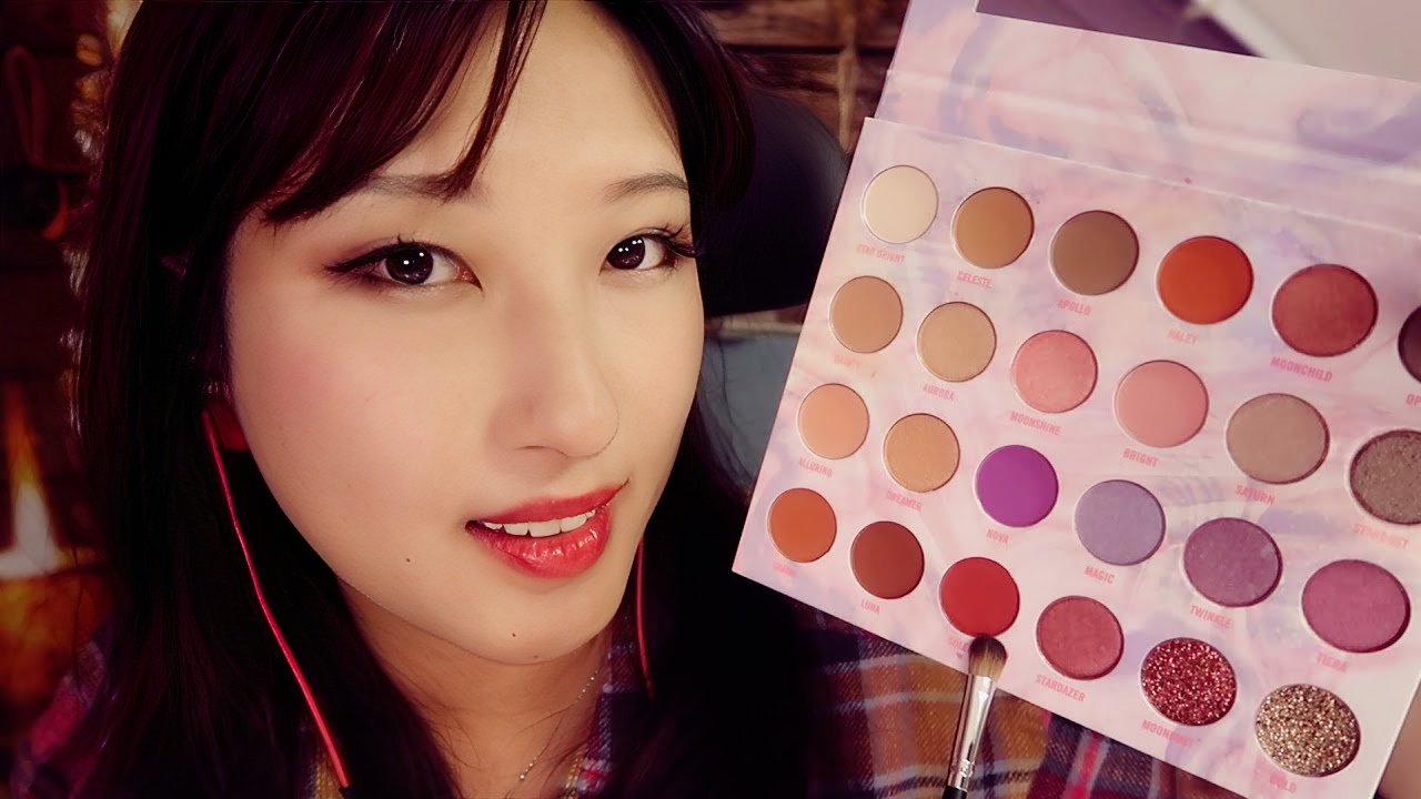 韩国 ASMR 朋友为你的圣诞派对化妆