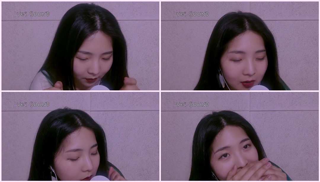 [Korean Korean ASMR] 口音 (No Talking) Hamvei ASMR视频