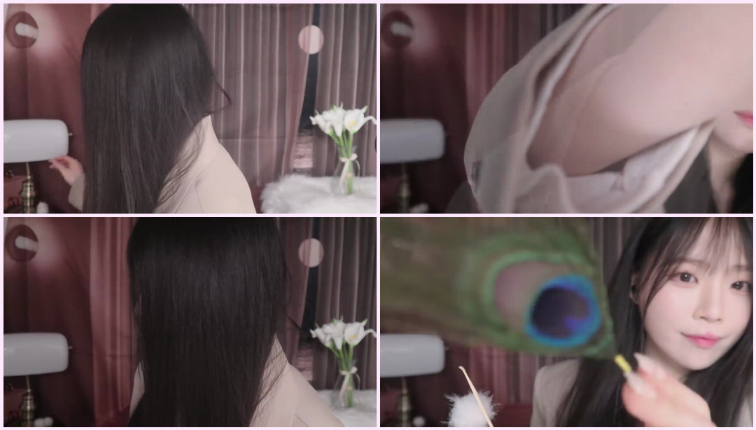 ASMR(Sub) 一对一定制耳签店情景剧（也会做耳朵清洁）定制耳签店- nara ASMR视频