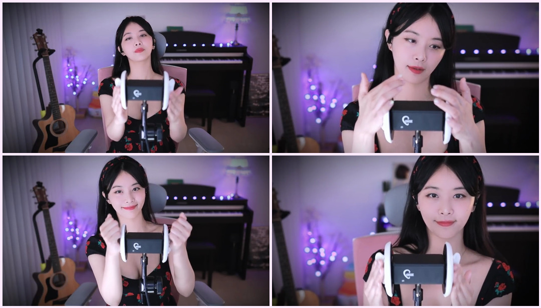 如果你喜欢用乳液按摩耳朵，- Mimo ASMR视频