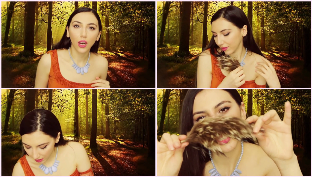 ASMR ~ POCAHONTAS Cosplay 角色扮演 Miss ASMR视频