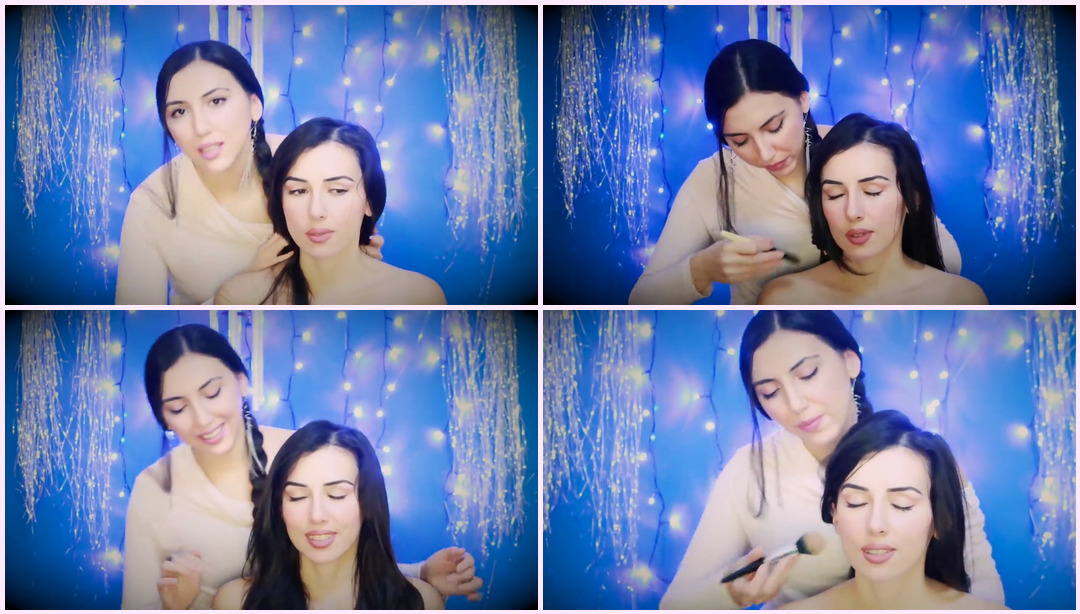 ASMR RELAXING Scalp Massage FOR SLEEP with ANYA ASMR 双胞胎Asmr ASMR视频