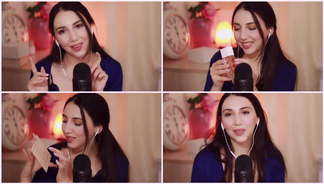 ASMR 女性和诱人香水 ASMR Whisper ft Dossier Miss ASMR视频