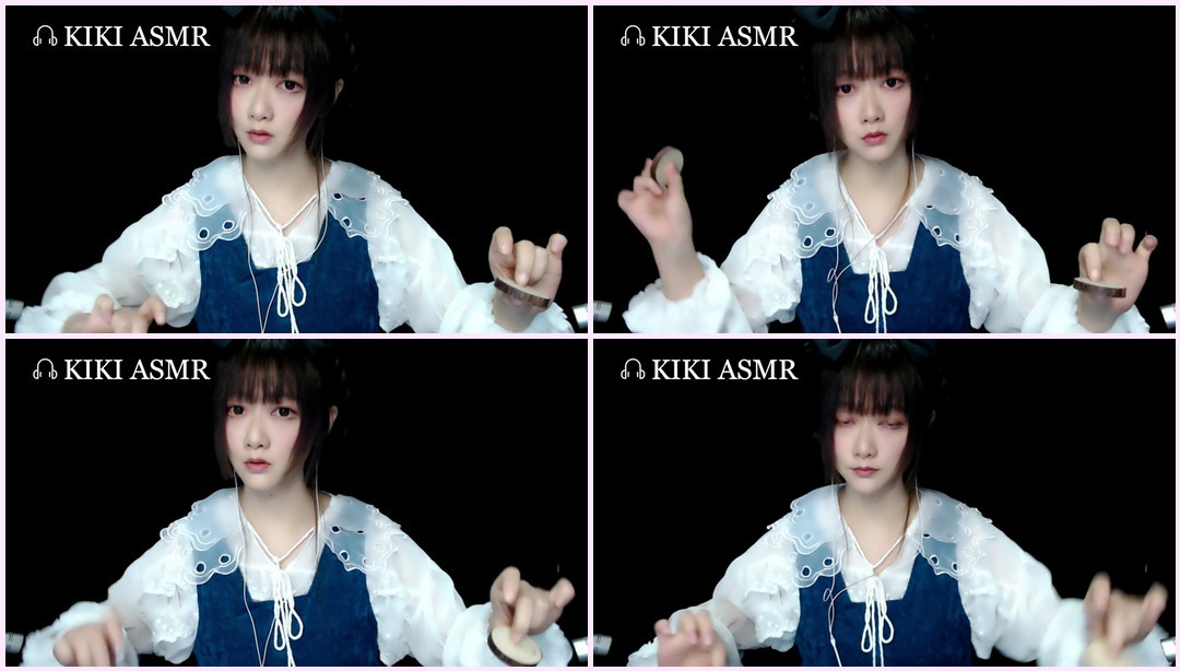 ASMR 超解压超舒适的3d环绕韵律木块敲击~五首连敲~ KiKi ASMR视频
